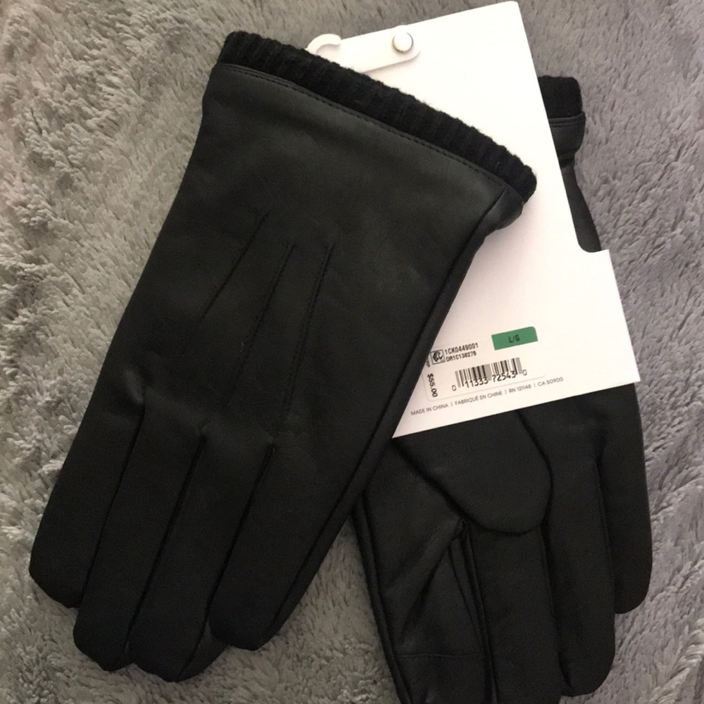 (NWT)Calvin Klein Fleece Lined Gloves - Picture 2 of 7